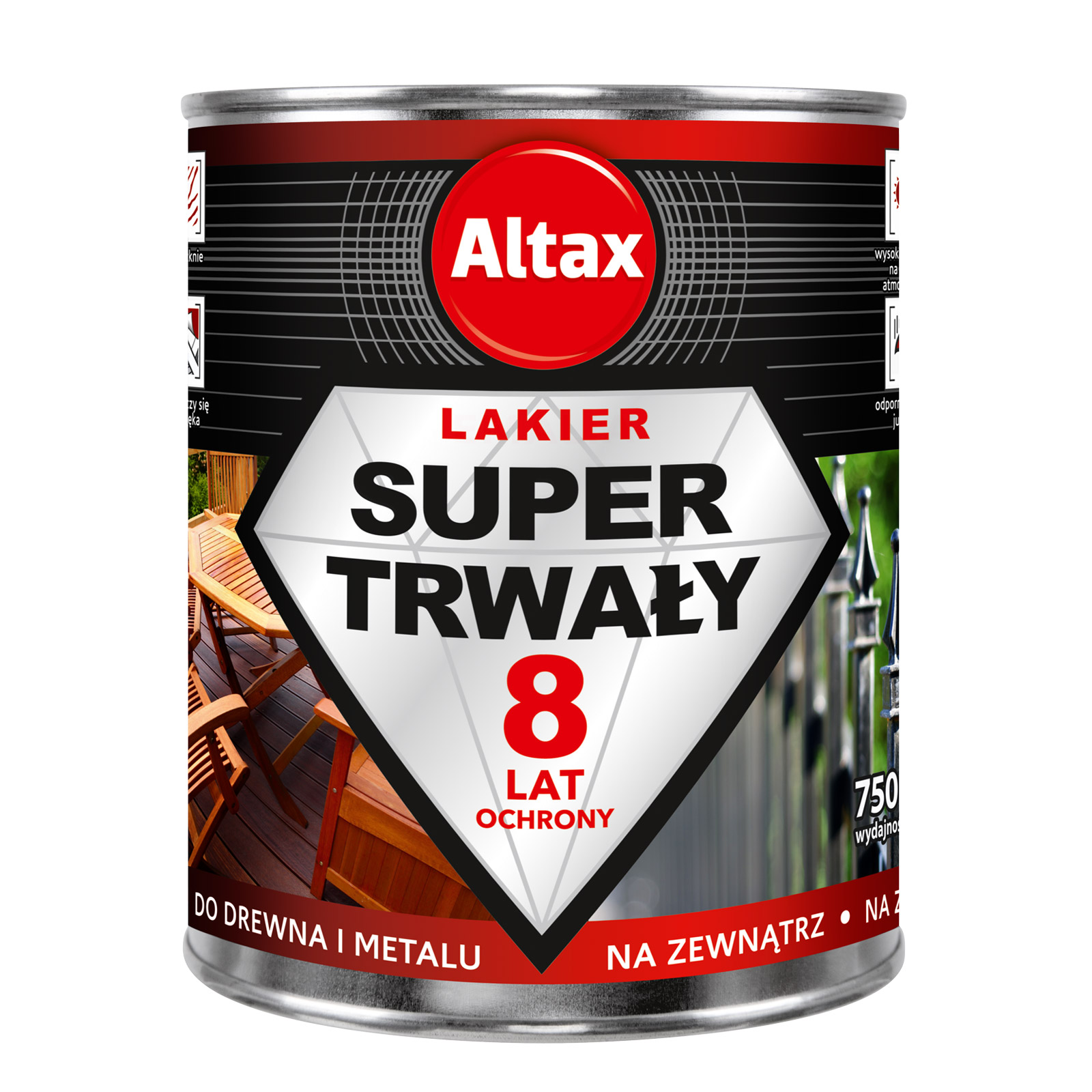 Altax – ლაქი უნივერსალური ( ხე, ქვა, მეტალი. ) – 750მლ — ლაქები, ზეთები და წებოები